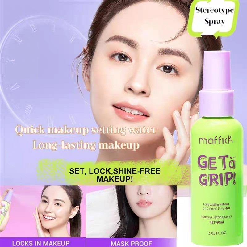 coco.baby: สเปรย์แต่งหน้า สเปรย์เซ็ตหน้า สเปรย์ล็อคเครื่องสำอาง ติดทนนาน  ควบคุมความมัน 60ml 