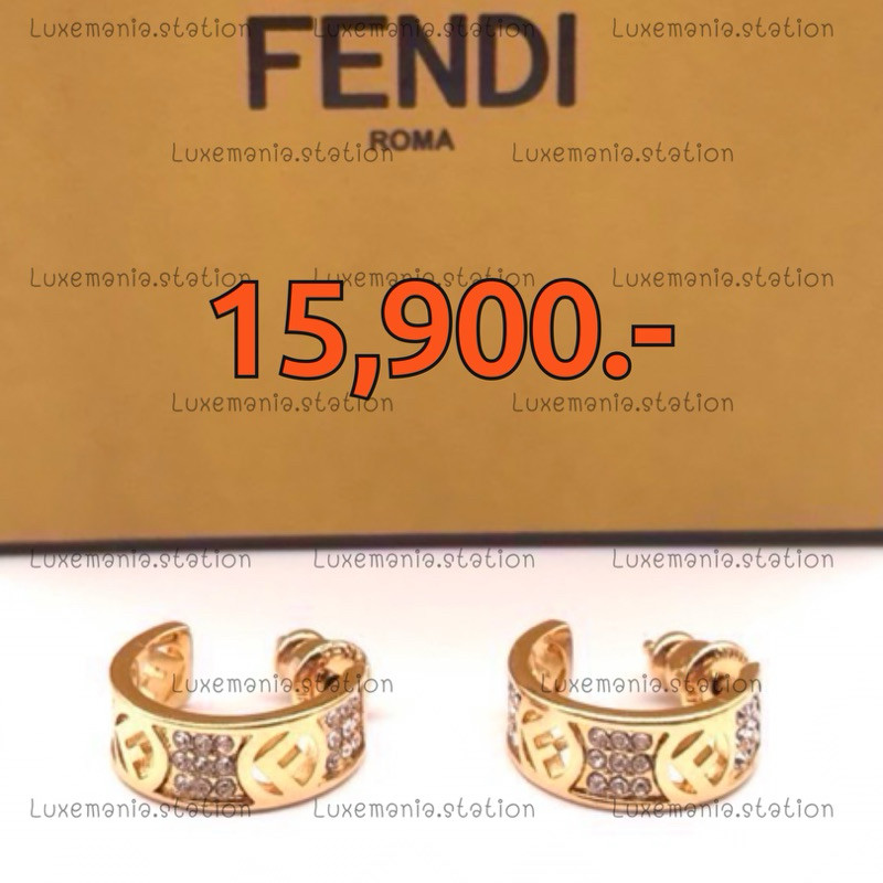 : New!! Fendi Earrings ‼️ก่อนกดสั่งรบกวนทักมาเช็คสต๊อคก่อนนะคะ‼️