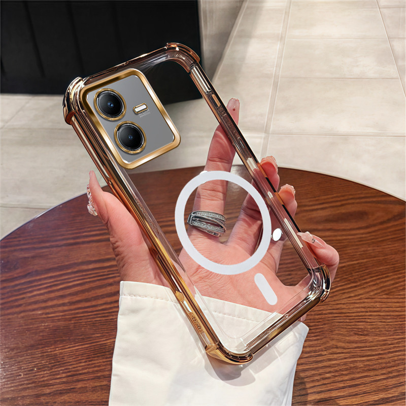 กันกระแทกCase สําหรับ Vivo Y22 2022 Y22S Y22T เคสโทรศัพท์ 2025 ใหม่การออกแบบแม่เหล็กความงามกรณี SZ15 - รูปที่ 6