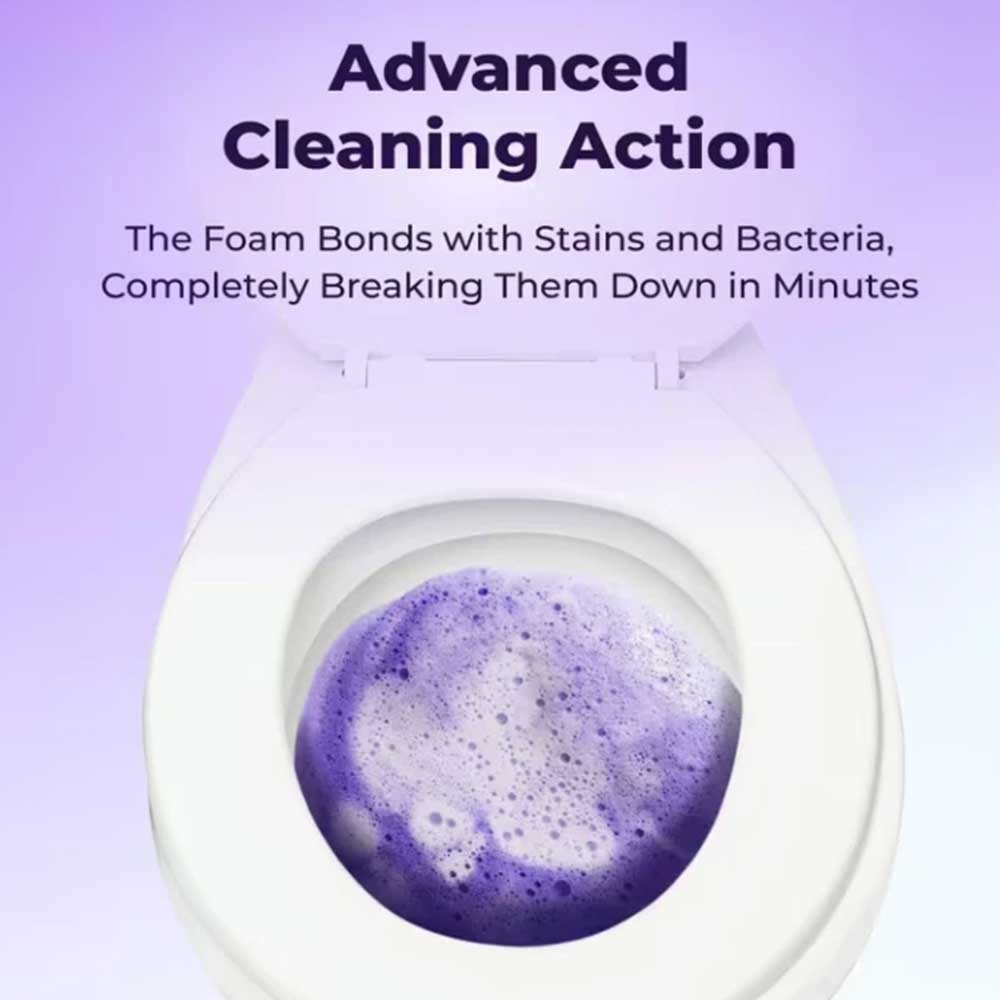 Fizzclean toilet foam cleaner ราคา ถูกที่สุด ดีลบีเคเค แกลเลอรีภาพที่ 5