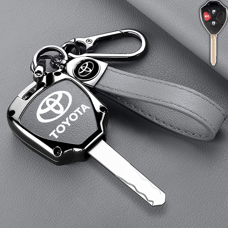 ฝาครอบกุญแจรถสําหรับ Toyota Vios/Yaris/Vitz/Commuter/ Vios(PH)/Vigo/Innova /Fortuner key Case Smart Entry key กระเป๋าใส่กุญแจรถ อุปกรณ์เสริมในรถยนต์