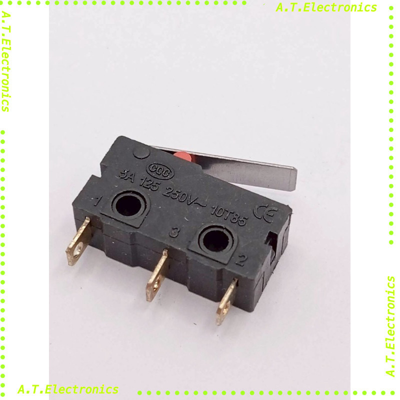 พร้อมส่ง! ลิมิต สวิตซ์ สวิทซ์ Mini Micro Limit Switch NO NC 3 Pins PCB Terminals SPDT 5A 125V 250V 28mm แพ็ละ2-5ชิ้น
