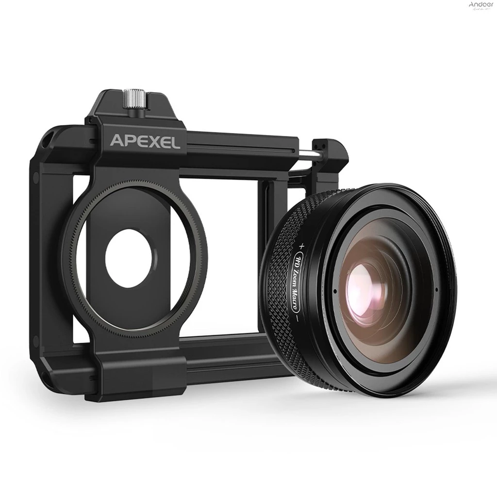 Apexel APL-ZM100 Universal Macro เลนส์สําหรับโทรศัพท์อลูมิเนียม 10X-20X ขยาย F1.05 รูรับแสงขนาดใหญ่พร้อมโทรศัพท์สําหรับ iephone 15/14/13/12 สมาร์ทโฟน Android thumbnail 6