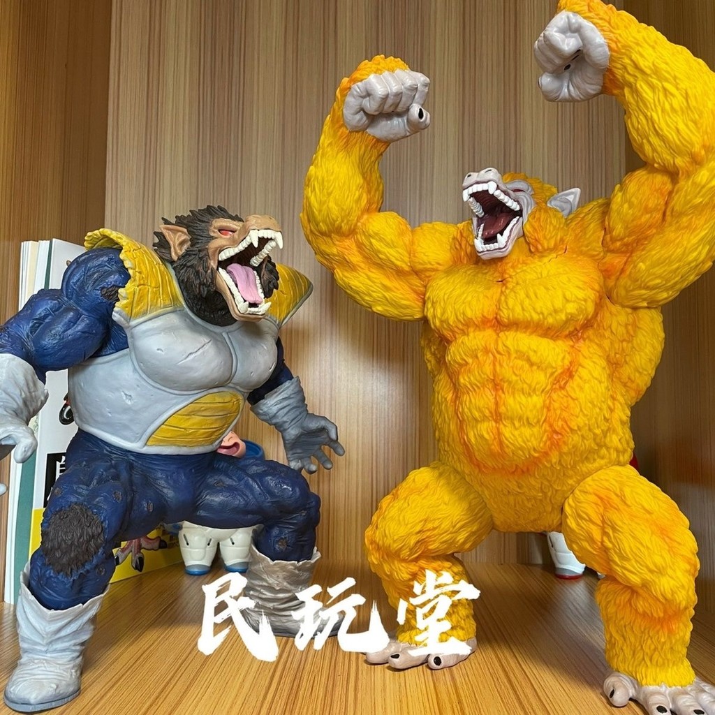 Dragon Ball อะนิเมะ Ichiban รางวัล GT Vegeta Golden Great Ape Goku Ape Man รูปขนาดใหญ่รูปปั้นเครื่อง