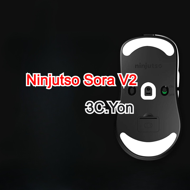 Esports Ice Mouse Skates ฟุตสําหรับ Ninjutso Sora V2 เมาส์สําหรับเล่นเกม V1 HyperSpeed Glides PTFE E
