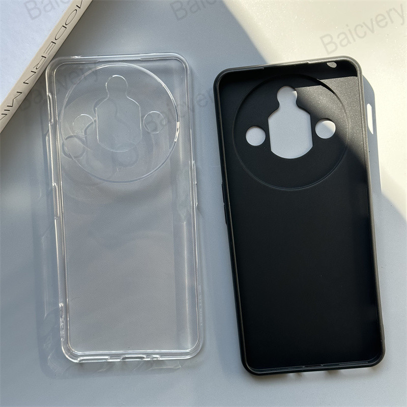 สําหรับ ZTE Nubia Focus Pro 5G Shell พร้อมแหวนนิ้วสีสันสดใสวงเล็บ Soft TPU ฝาหลัง
