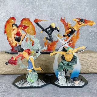 💥จัดส่งจากประเทศไทย💥กล่อง One Piece Luffy Zoro Ace คอสเพลย์ Action Figure อะนิเมะรูป COD สต็อกรูปตุ๊กตาของเล่นสําหรับของขวัญเด็กคอลเลกชันเครื่องประดับรถตกแต่งบ้านตกแต่งเค้ก