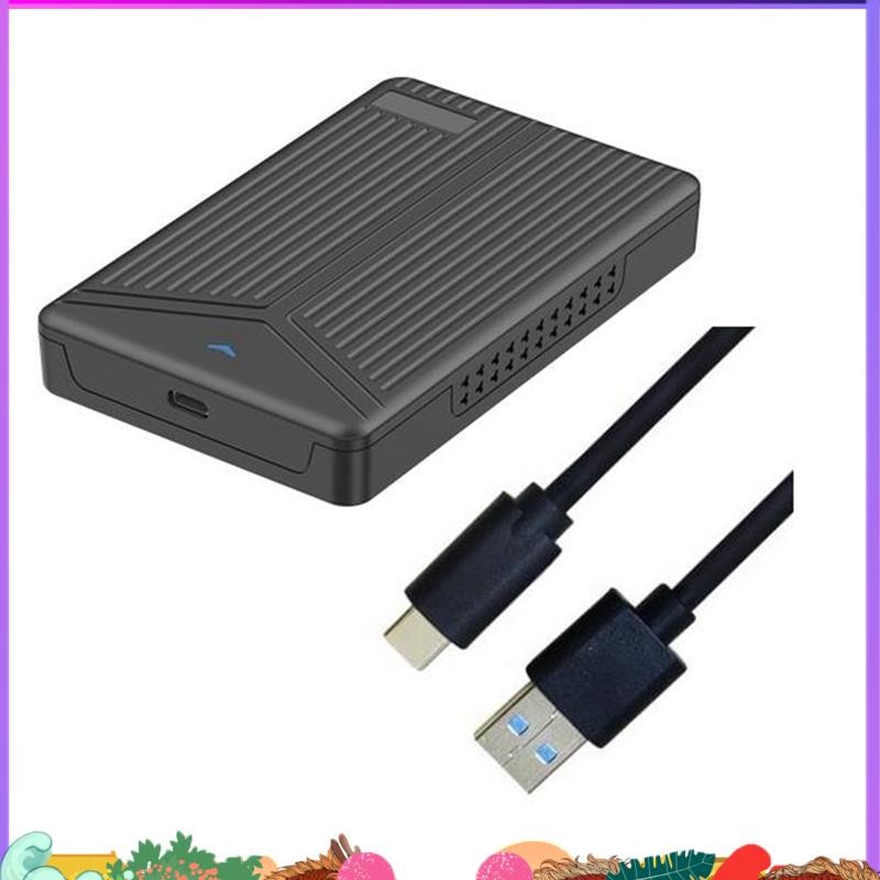 Super USB 3.1 กล่องฮาร์ดดิสก์มือถือ 2.5 นิ้ว SATA กล่องใส่ฮาร์ดดิสก์ SSD รองรับฮาร์ดไดรฟ์ 15 มม. สําหรับคอมพิวเตอร์โน๊ตบุ๊ค