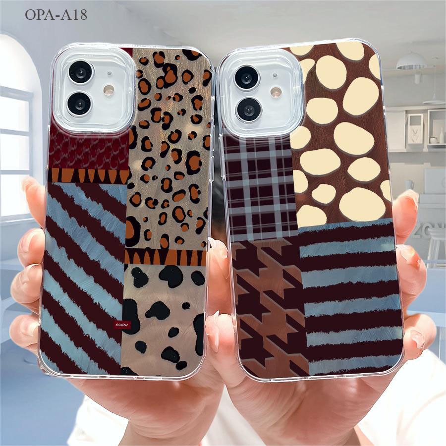 เคส For OPPO A38 A18 A58 A78 A98 A31 A57 A77S A1K A3S A7 A5S A12 A9 A5 A15 A15S A16K A17 A17K Reno 5