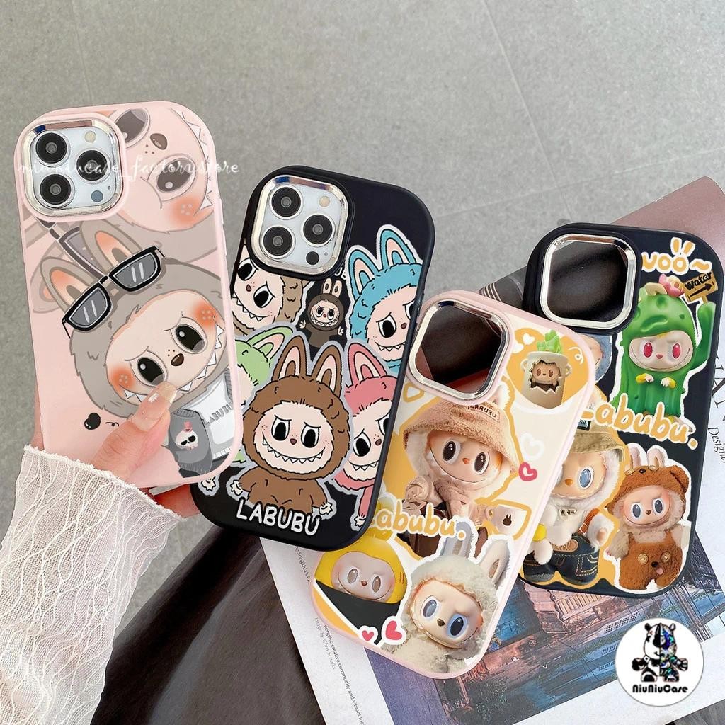 Cute Labubu กราฟฟิตี For Redmi 13C 13R 12R A1 9T 10A 12C 10X 12C Note 13 10 A3 9A 9S 11Pro 13Pro 12Pro POCOM6 K60 Case