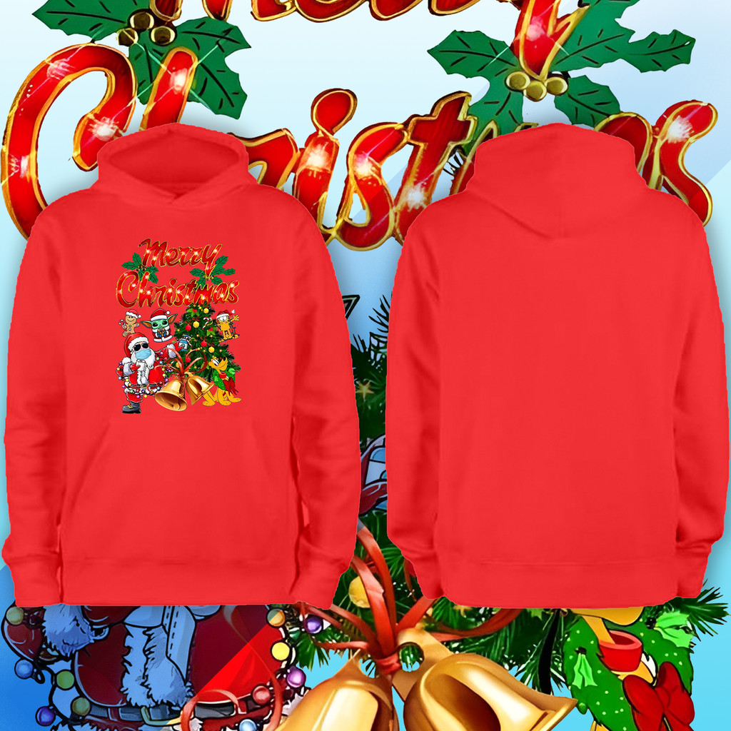 Christmas tree man เสื้อสเวตเตอร์เด็ก hoodie hoodie