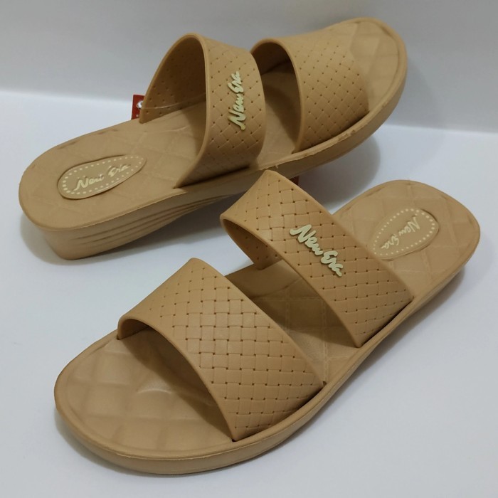 MALL586- [besty_mart3] รองเท้าแตะคุณแม่ S37-41 H3cm New Era Ban 2 รองเท้าแตะยาย%Oma%Mamah