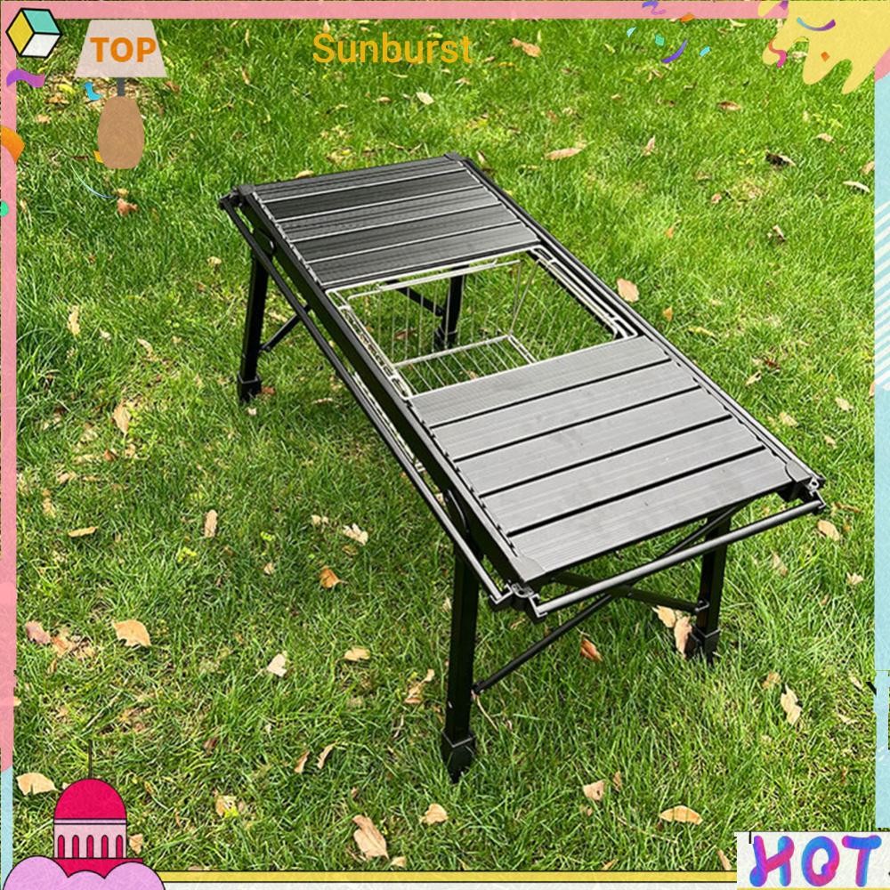 Igt Camping Drain Basket ตะกร้าเก็บสแตนเลส IGT Table Accessories [Sunburst11.th]