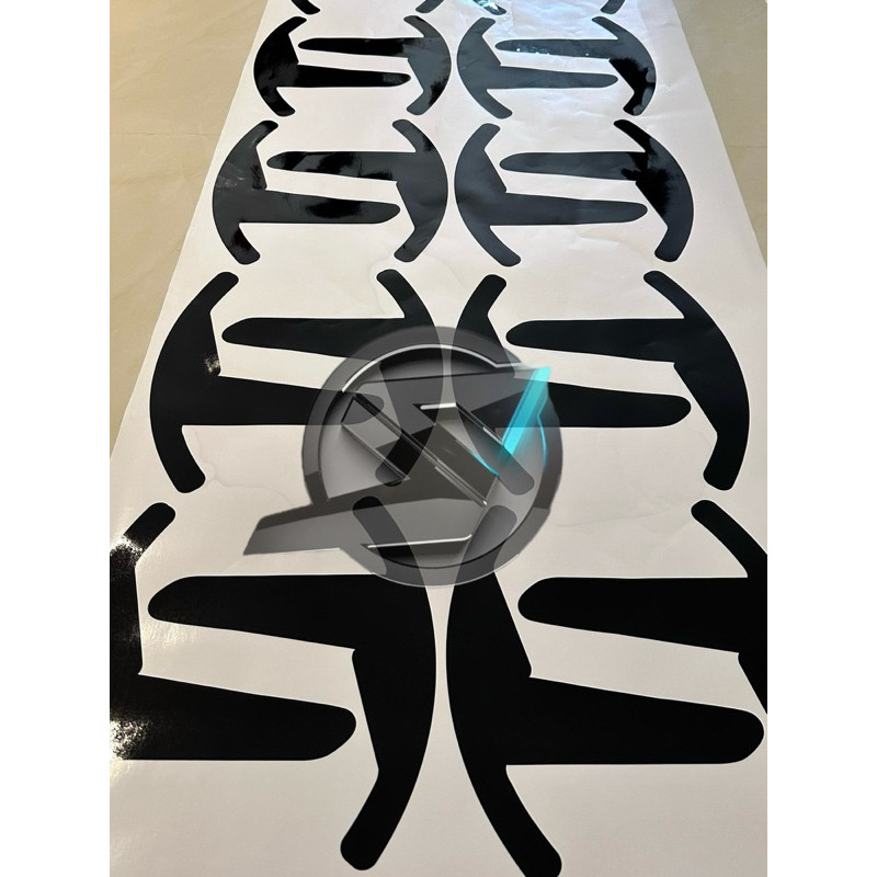 S1302 Rim Sticker Toyota Rush vinyl decal Sticker(Rim Size 17inch)