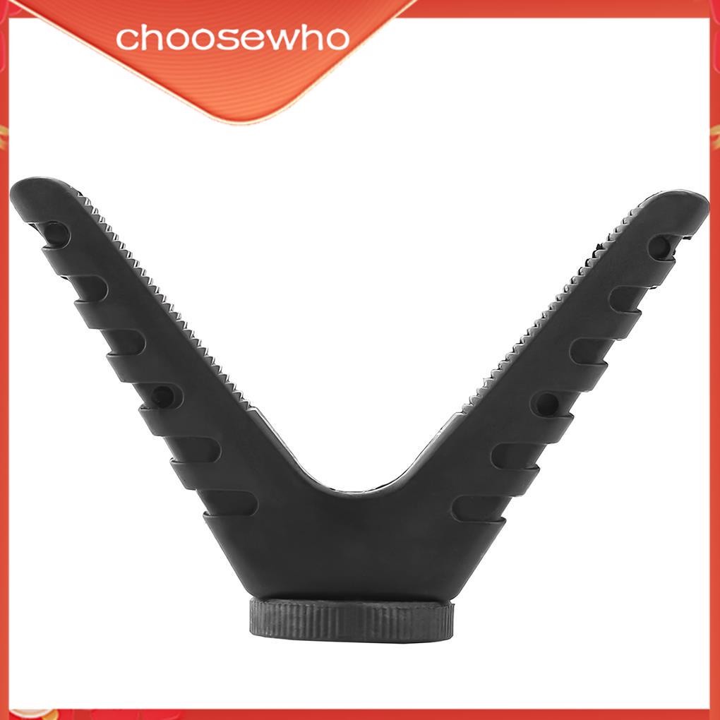 Functional Top Mount สิ่งที่แนบมาลื่น V Rack V-รูปประณีตชั้นวางพลาสติก Yoke หนาผู้ถือ Stick Bracket สําหรับในร่มกลางแจ้ง Home