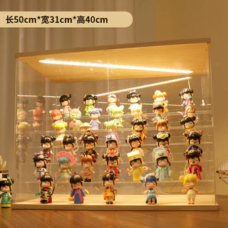 🇹🇭ส่งจากไทย🇹🇭 [กล่องไม้LED]กล่องใส่ฟิกเกอร์ ตู้โชว์โมเดล Doll กล่องโชว์โมเดล ด้วยแสงสว่าง ฟิกเกอร์ ตู้โชว์สำหรับวางของ