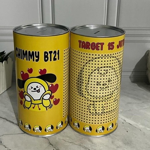 Lifestyle Tgr Viral Target Tin Piggy Bank / TARGET CAN SAVINGS 5 MILLION, 10 MILLION, 15 MILLION, 20