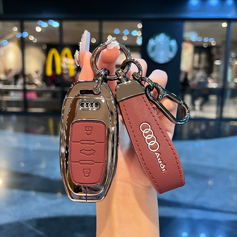 พวงกุญแจ Audi a6l q5 a8l a4l เคสกุญแจ