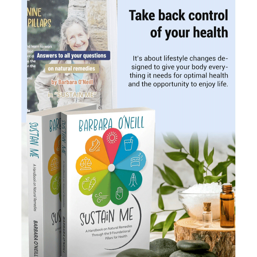 หนังสือ Sustain Me by Barbara ONeill มอบข้อมูลสร้างแรงบันดาลใจเพื่อชีวิตที่ได้รับการปรับปรุง