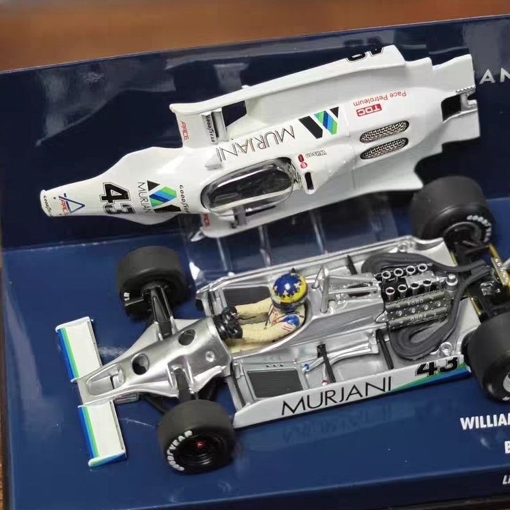 มินิตัด MINICHAMPS 1/43 1980 UK WILLIAMS WILLIAMS FW07 43 #