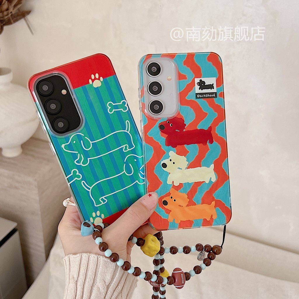 เหมาะสําหรับsamsung s24 + เคสโทรศัพท์เป็นS23ultraสไตล์ใหม่S22 PlusสิบA52s21fe High-End Sense a55s20a54a53 Plus Insหญิงขายร้อนฤดูใบไม้ร่วงฤดูหนาวPlus52 Artที่น่าสนใจSuper Hot