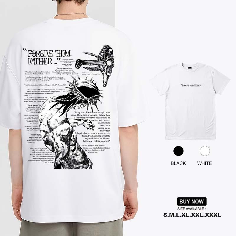 เสื้อยืดผู้ชายแฟชั่นแบรนด์อินเทรนด์เหมาะกับฤดูร้อน แขนสั้นครึ่งแขน เสื้อยืดหล่อลดวัย เสื้อท็อป.