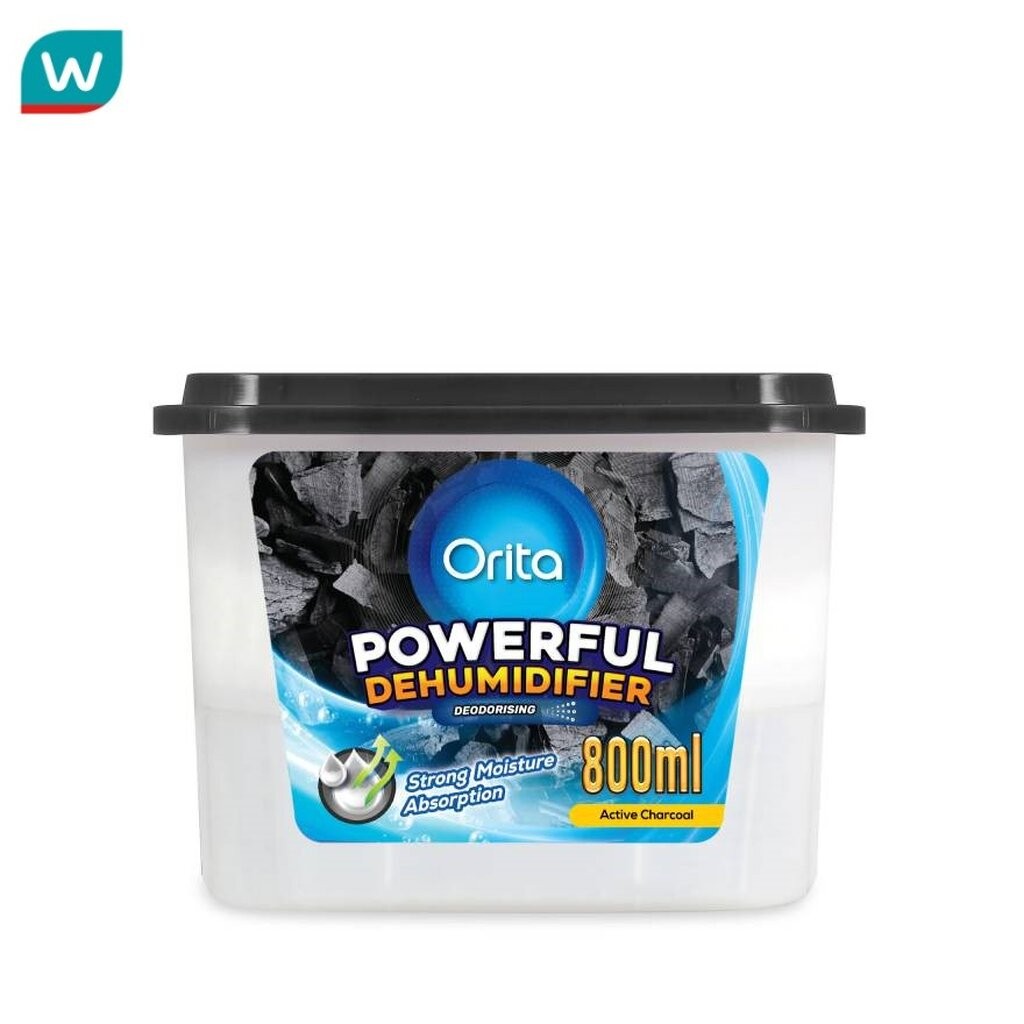 Orita กล่องดูดความชื้น โอริต้า แอคทีฟ ชาร์โคล พาวเวอร์ฟูล ดิฮูมิดิฟายเออร์ 800มล.