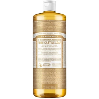 สบู่เหลว Dr.Bronner's Magic soap ขนาด 946 ml ขวดใหญ่ มีให้เลือกหลายกลิ่น