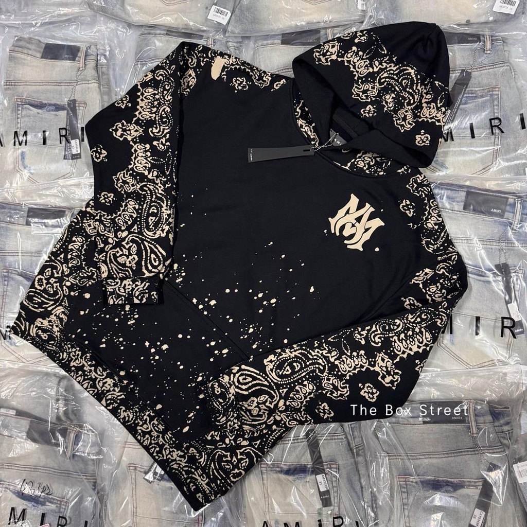 (พร้อมส่งในไทย)ฮู้ดพิมพ์ลายไทยสีทอง ป้ายแท็ก ถุงชิปครบ งานพรีเมี่ยม ตรงปกไม่ตรงปก ยินดีคืนเงิน