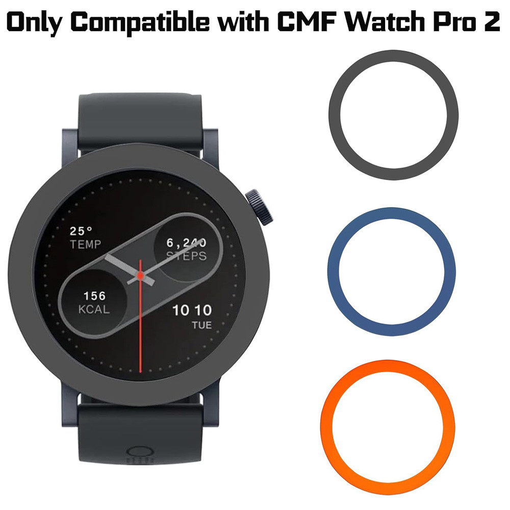 เคสฝาโลหะสําหรับ Nothing CMF Watch Pro 2 เคสแข็งสมาร์ทวอทช์ (แบน)