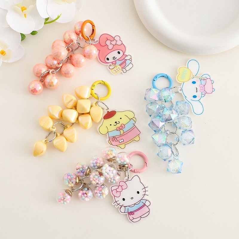 พร้อมส่งจากไทย พวงกุญแจ น่ารักๆ YS338 เพชร ลายการ์ตูน ห้อยกระเป๋า ห้อยโทรศัพท์