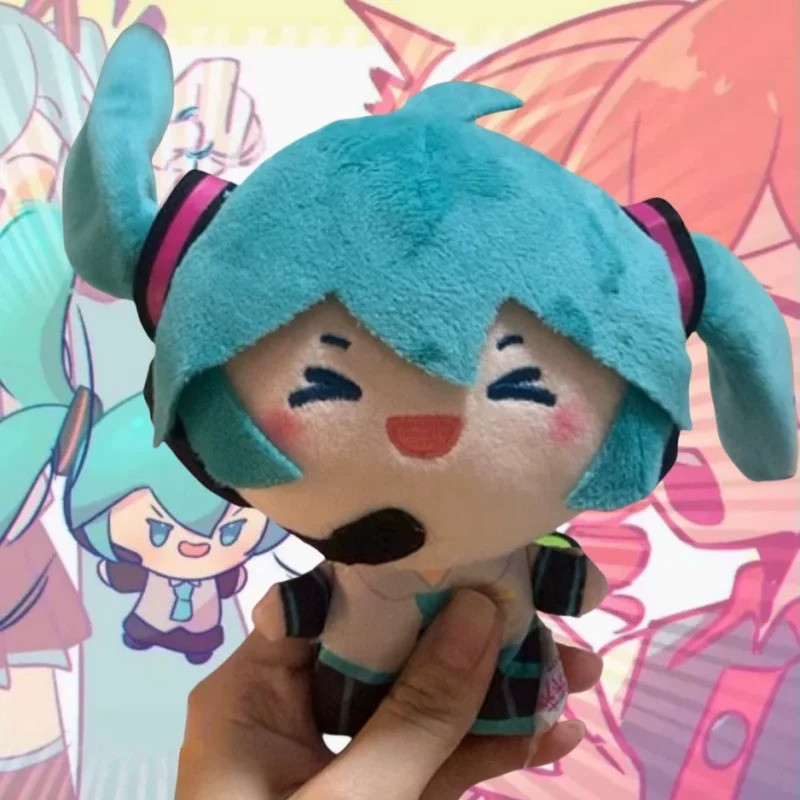 Original Kawaii Hatsune Miku ตุ๊กตาของเล่นกระเป๋า Charms กระเป๋าเป้สะพายหลังพวงกุญแจจี้วันเกิดคริสต์มาสของขวัญ Miku Plush ของเล่น Hatsune Miku ตุ๊กตา Plush