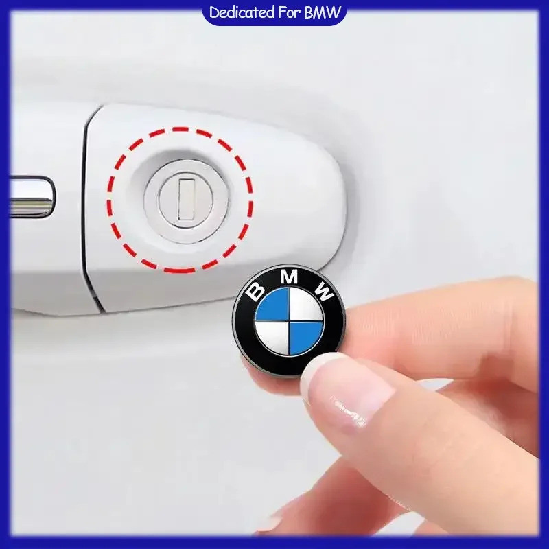 Car lock keyhole stickers door lock protect car stickers for BMW X1 X3 X4 X5 E46 E90 F20 E60 E39 F10