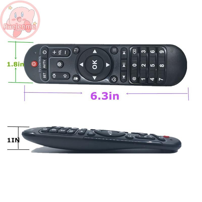 ถูกต้องรีโมทคอนโทรลสําหรับ X96 MAX X98 PRO X92 Controller Android TV Box TH