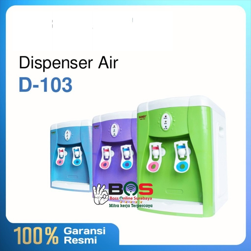 Sanex Hot Normal Top Gallon Dispenser D-103 D 103 ถังสแตนเลส NM04