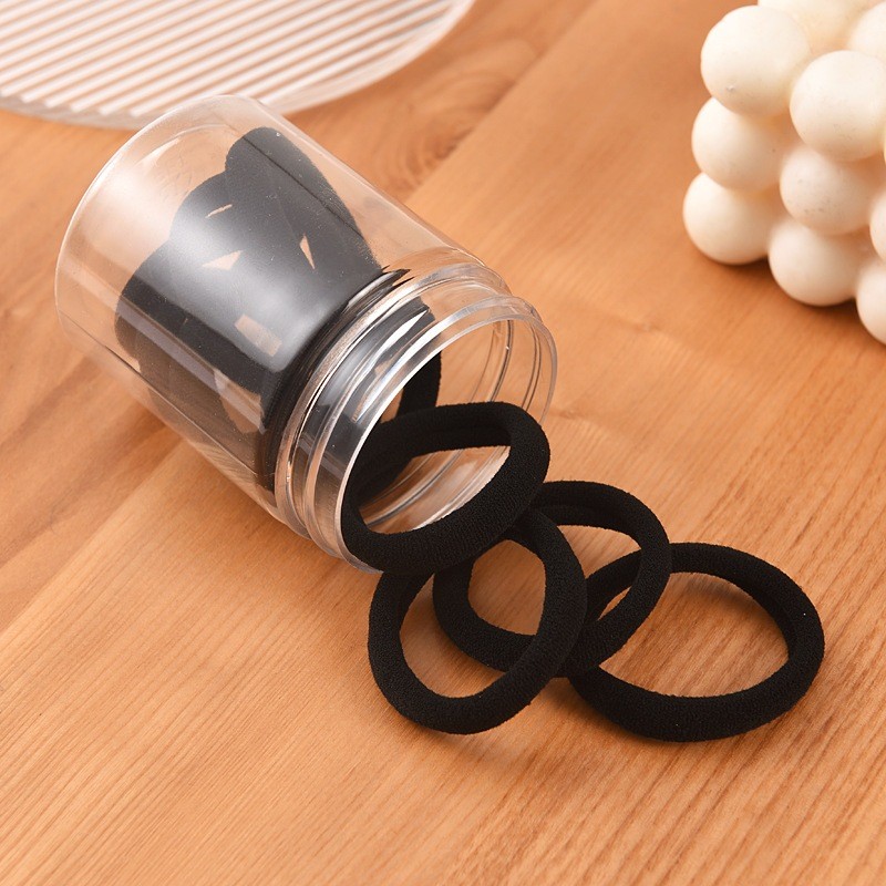 ยางรัดผมหางม้า กันลื่น ไร้รอยต่อ สไตล์เรียบง่าย 20 ชิ้น สีผสม เส้นใหญ่ สไตล์เกาหลีG3296 - รูปที่ 3