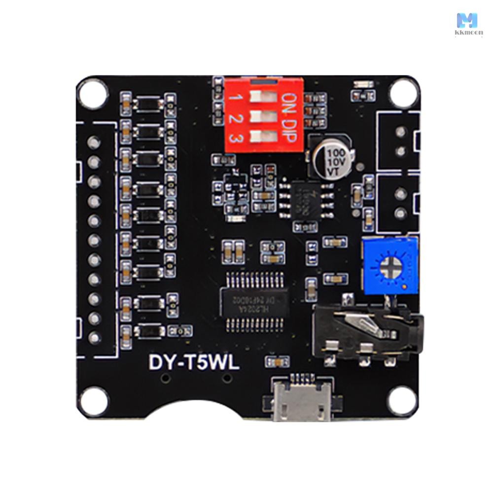 5W MP3 เครื่องเล่นโมดูลเสียงเล่นเสียง 9CH One-for-One ควบคุมเครื่องเล่นเสียงโมดูลการ์ดหน่วยความจํา U