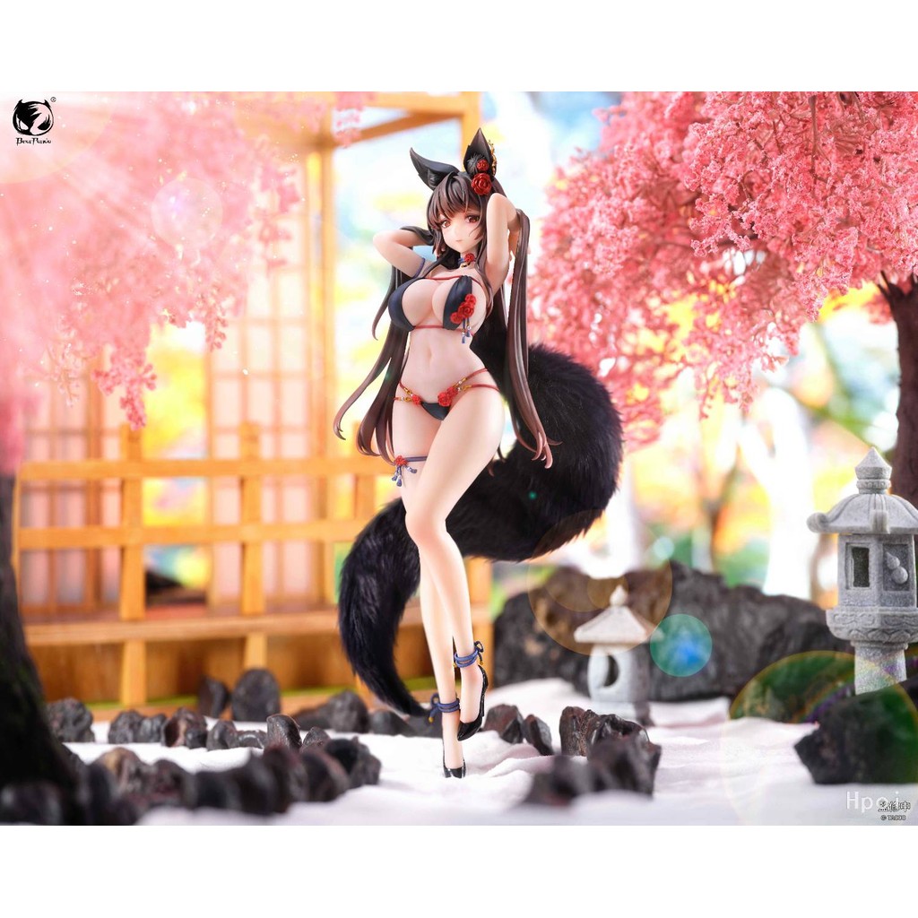 Authentic Original Design BearPanda TACCO Original Illustration Rose Fox Girl Figure