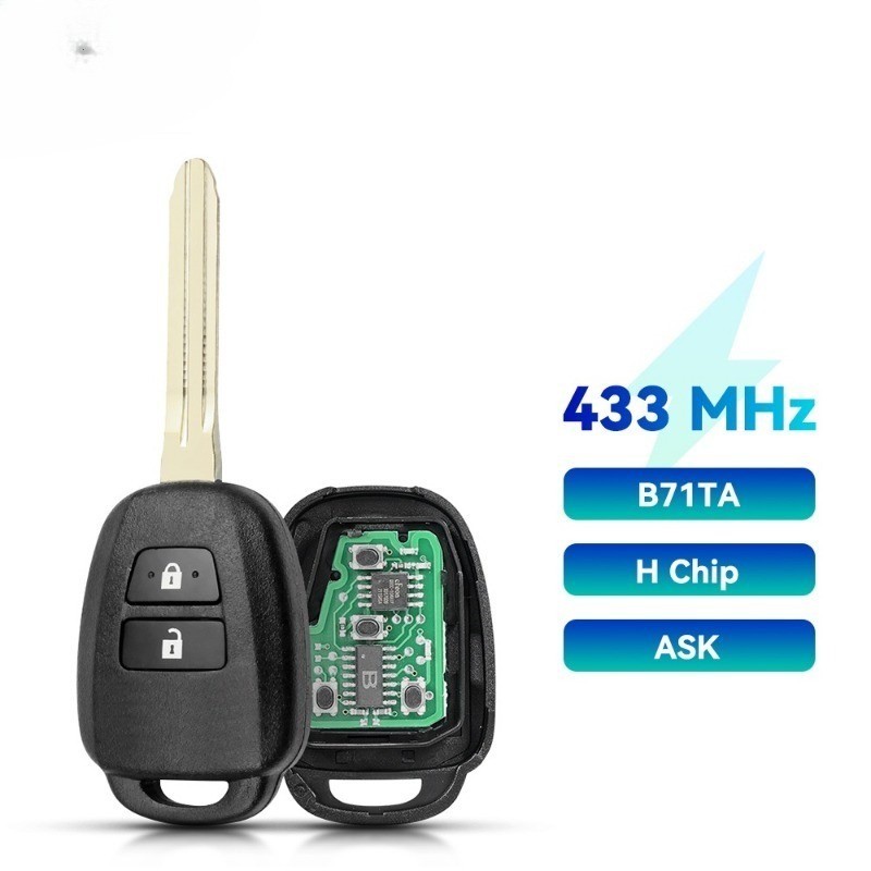 XM ใช้ได้กับ Toyota Yaris 2014, 2017, Vios 2013, 2016 พร้อมชิป GS ตัวเลือก FCCID B71ta 89070-0D580 4