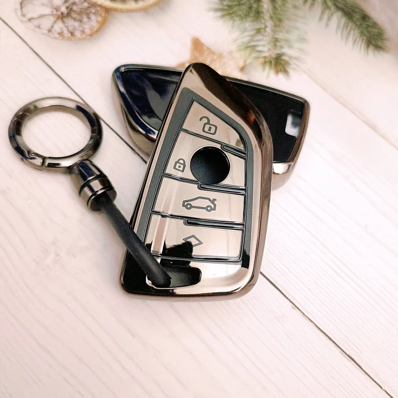 For BMW X1 X3 X5 X6 X7 1 3 5 6 7 Series G20 G30 G11 F15 F16 G01 G02 F48 Smart Remote Car Key Case Fo