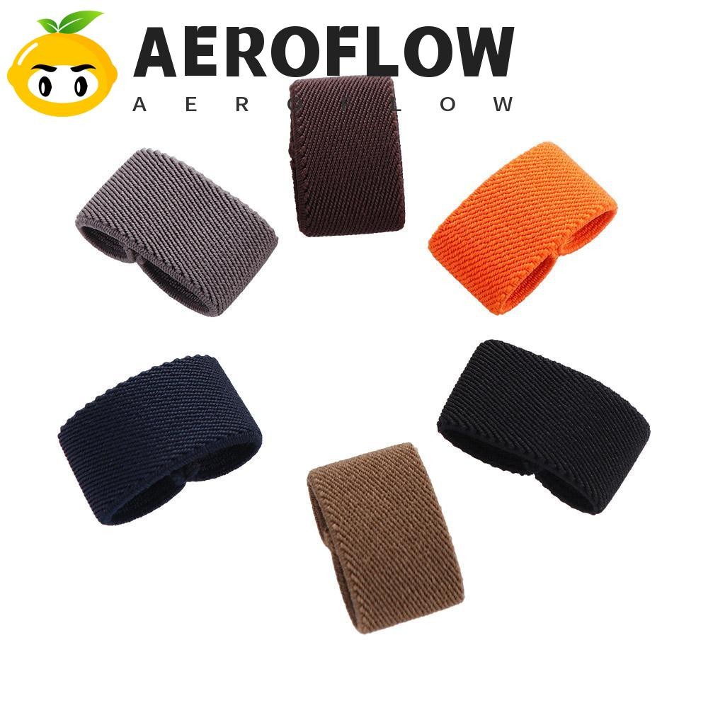 AEROFLOW หัวเข็มขัดยางยืดหลากสีแหวนนิ้วกลางเข็มขัดเว็บยืดหยุ่นห่วงเข็มขัดห่วงห่วงห่วงเข็มขัดแหวน Keeper สําหรับเข็มขัดไนลอนคลิปเข็มขัดกางเกงคงที่