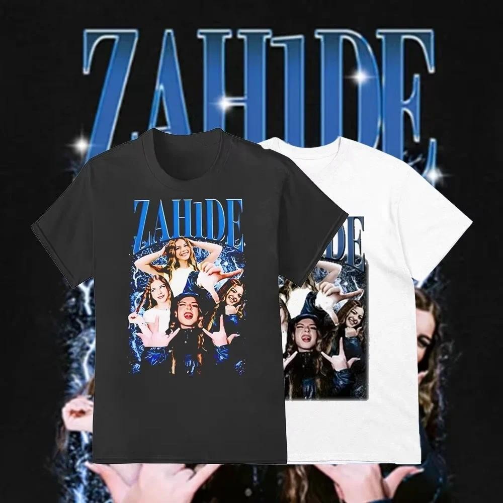 ใหม่ Zahide Ballert Auf Lautlos จํากัดผ้าฝ้ายเสื้อยืด-เสื้อยืดUnisex Hiphop Merch Tee ผู้ชายผู้หญิง 