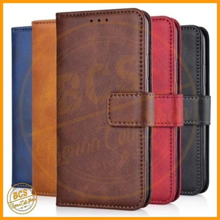 BCS - OPPO A9 2020 A5 2020 A76 A96 A5S A12 A7 A11K A6 PRO WALLET CASE