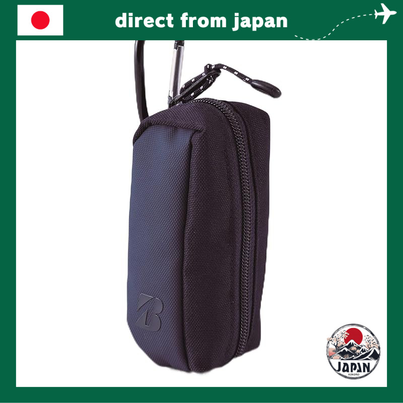 Bridgestone ACG372 Golf Ball Pouch – 3-Ball Capacity, CORDURA® Fabric, Carabiner Clip (2023 Model)