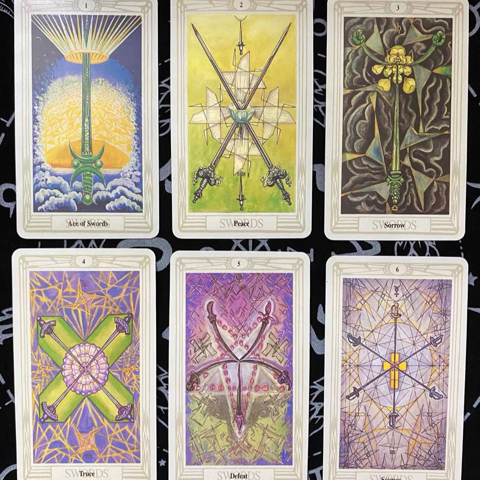 คลังสินค้าพร้อม คลังสินค้าพร้อมจุด Tath Tarot Thoth Tarot Tath Tarot Tarot Novice taluoThoth Tarot