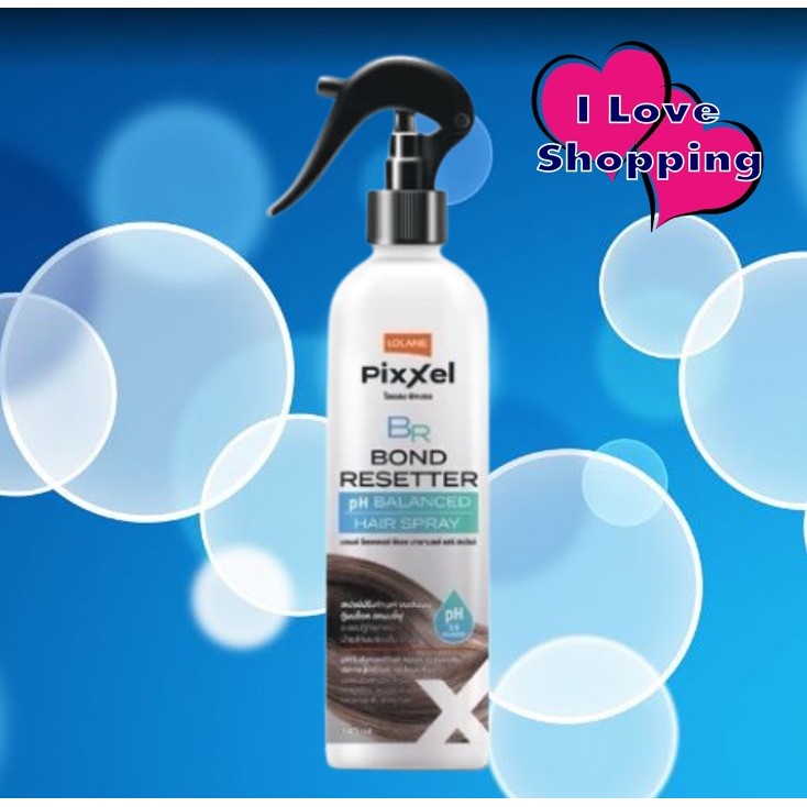 LOLANE Bond Resetter PH Balanced Hair Spray 140 ml สเปรย์ปรับค่า pH กู้ผมช็อต ลดผมชี้ฟู