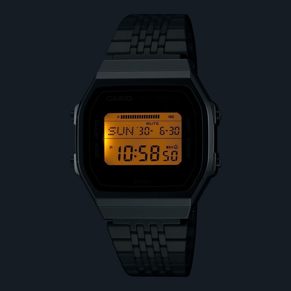 CASIO นาฬิกาข้อมือ CASIO รุ่น ABL-100WE-1ADF สายสเตนเลส สีเงิน