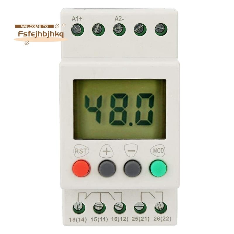 fsfejhbjhkqVoltage Detection Relay SVR1000 ป้องกันแรงดันไฟฟ้าดิจิตอลเฟสเดียวการตรวจสอบป้องกันรีเลย์