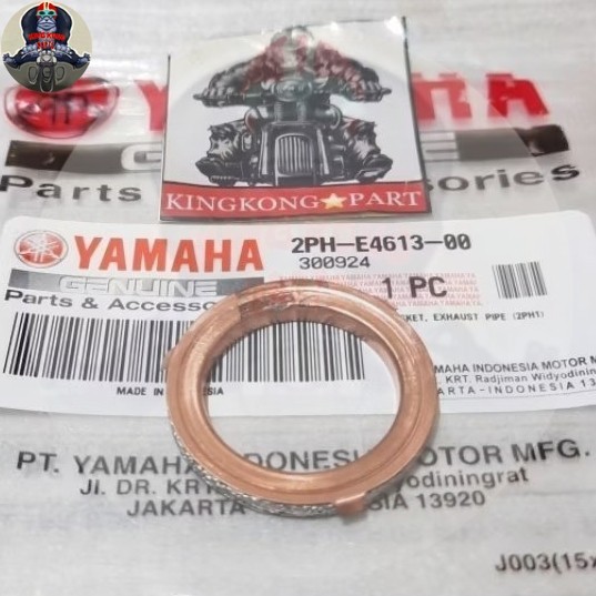 ปะเก็นท่อไอเสีย fazzio fazio mio m3 mio z foul gt 125 xride f1 original yamaha 2ph-e4613-00 KK1