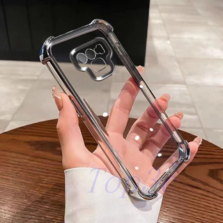 เคส Samsung Note 9/Note10 Pro/Note 20 Ultra เคสโทรศัพท์โปร่งใสป้องกันการตกสี่มุม SJDK
